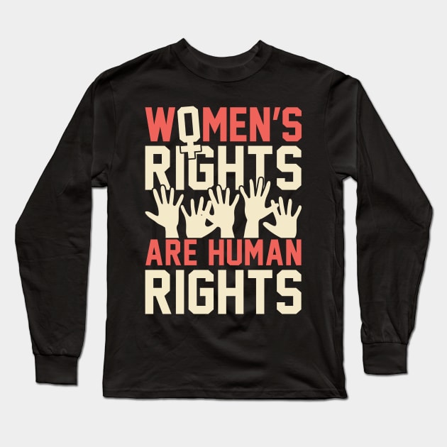 Women's Rights Long Sleeve T-Shirt by adik